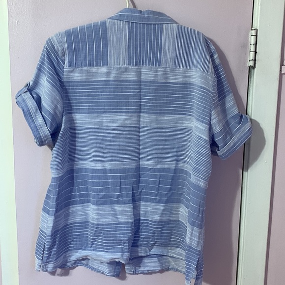 3/25$ Cotton blouse Size M - Picture 2 of 7